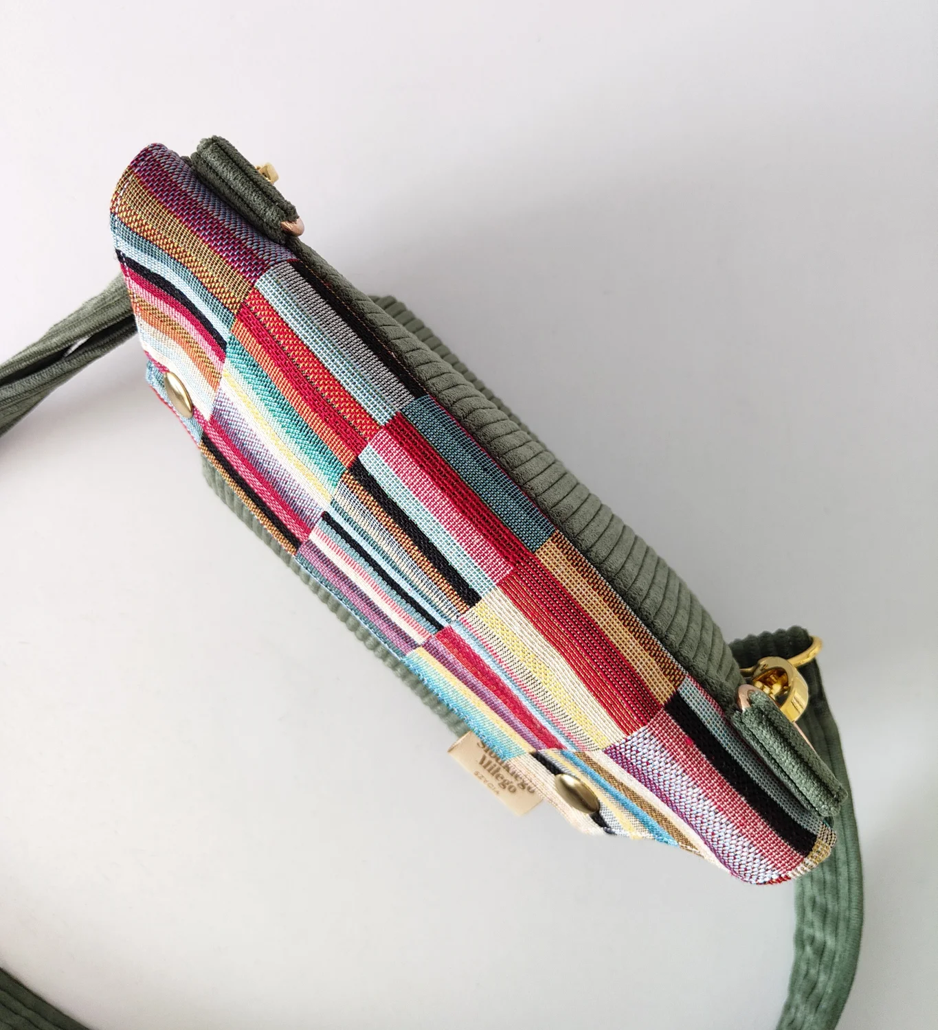 Torebka L E A Forest Tokyo-mini torebka sztruks/żakard