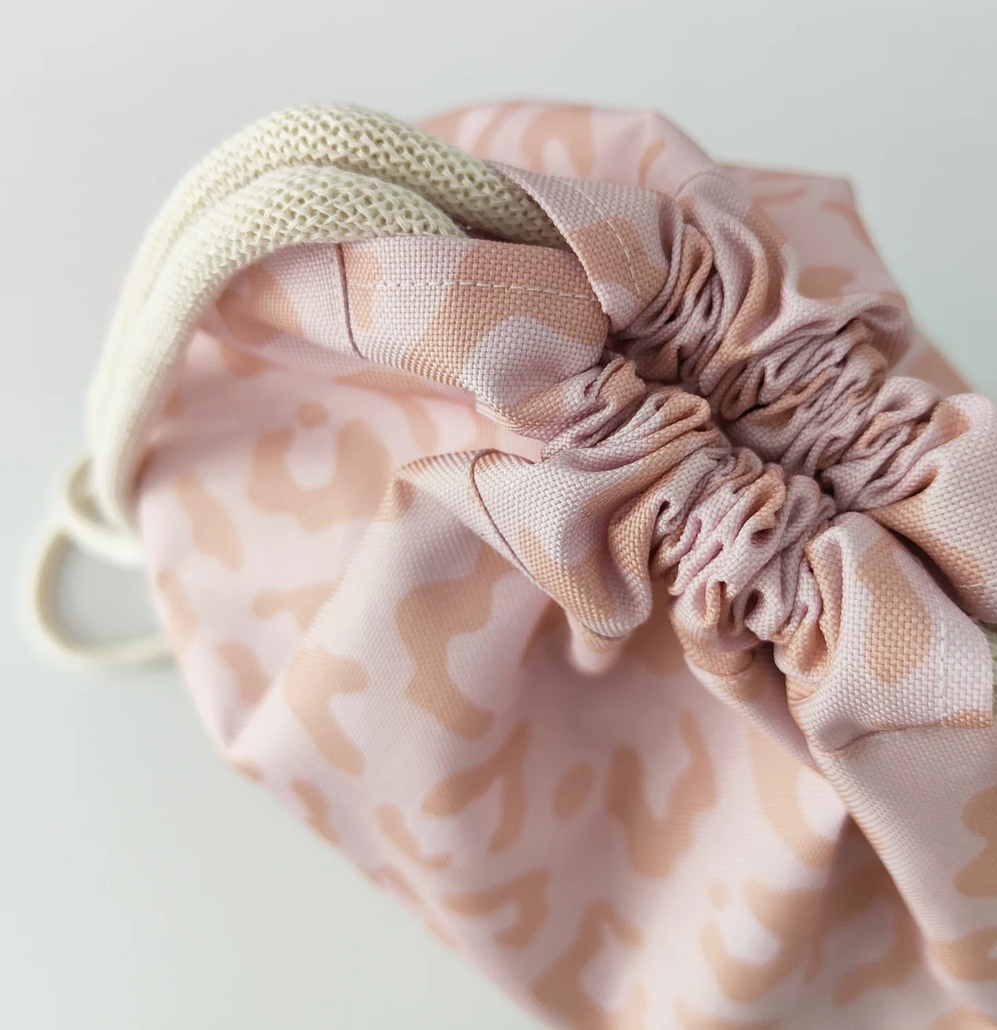 Worko-plecak Dziecięcy Peach Leopard Print