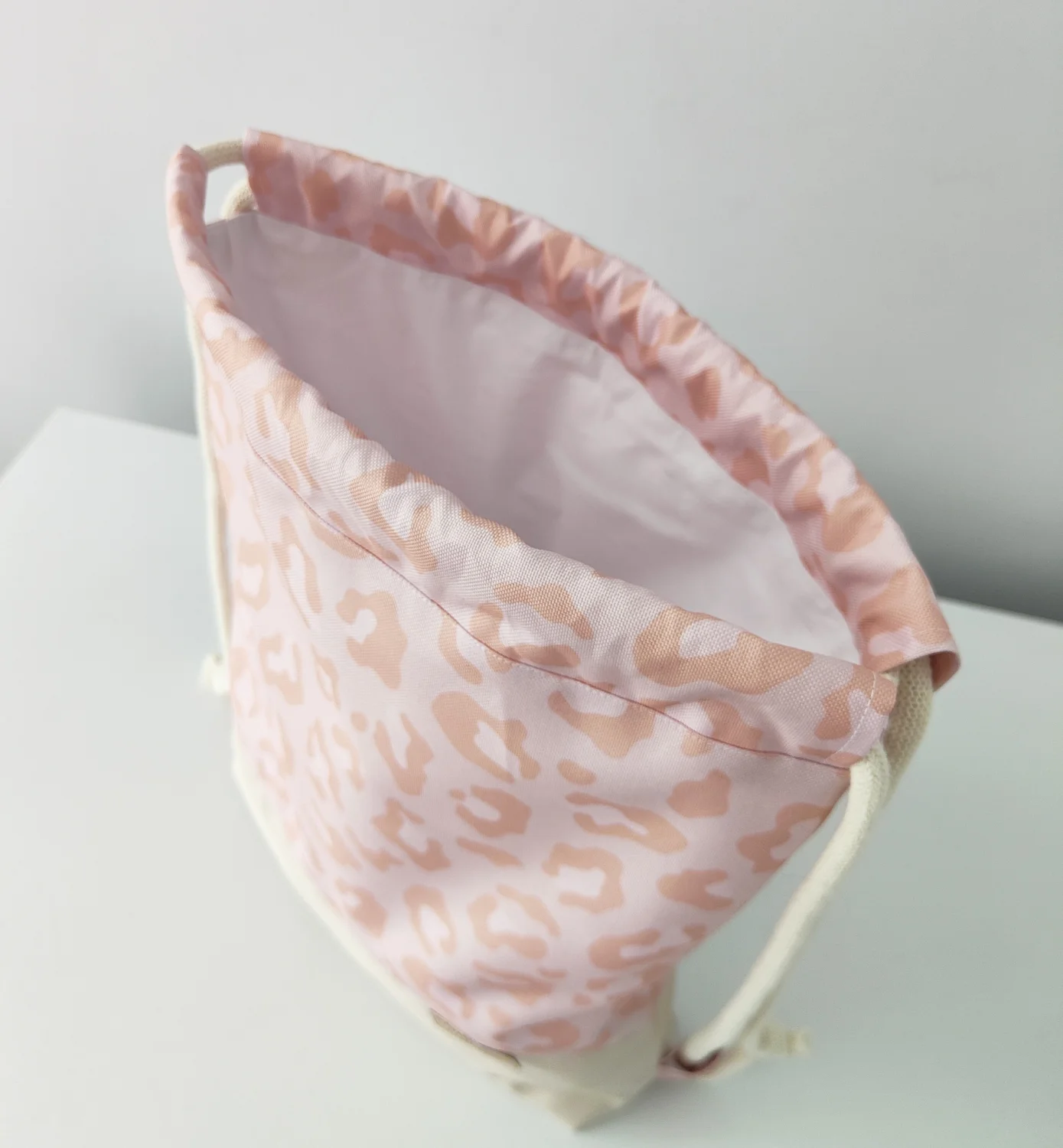 Worko-plecak Dziecięcy Peach Leopard Print